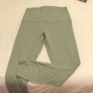 Lululemon Athletica Light Green Align Leggings 25”